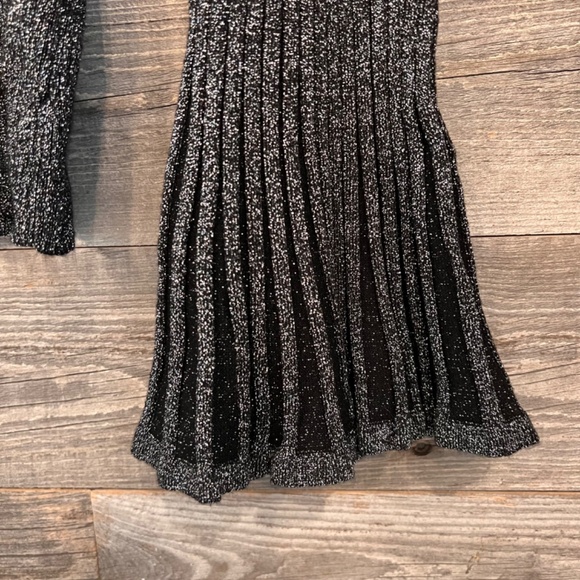 Metallic MILLY Rib Flare Sleeve Sweater, purchased from REVOLVE - Picture 9 of 10